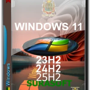 Windows 11 26200_ 26100.9445_22361.7582 by SURASOFT (v26.09.08)